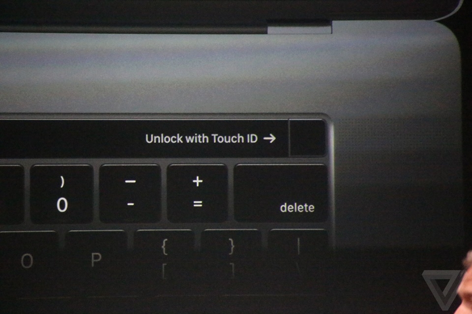 Touch Bar của Macbook Pro mới 8