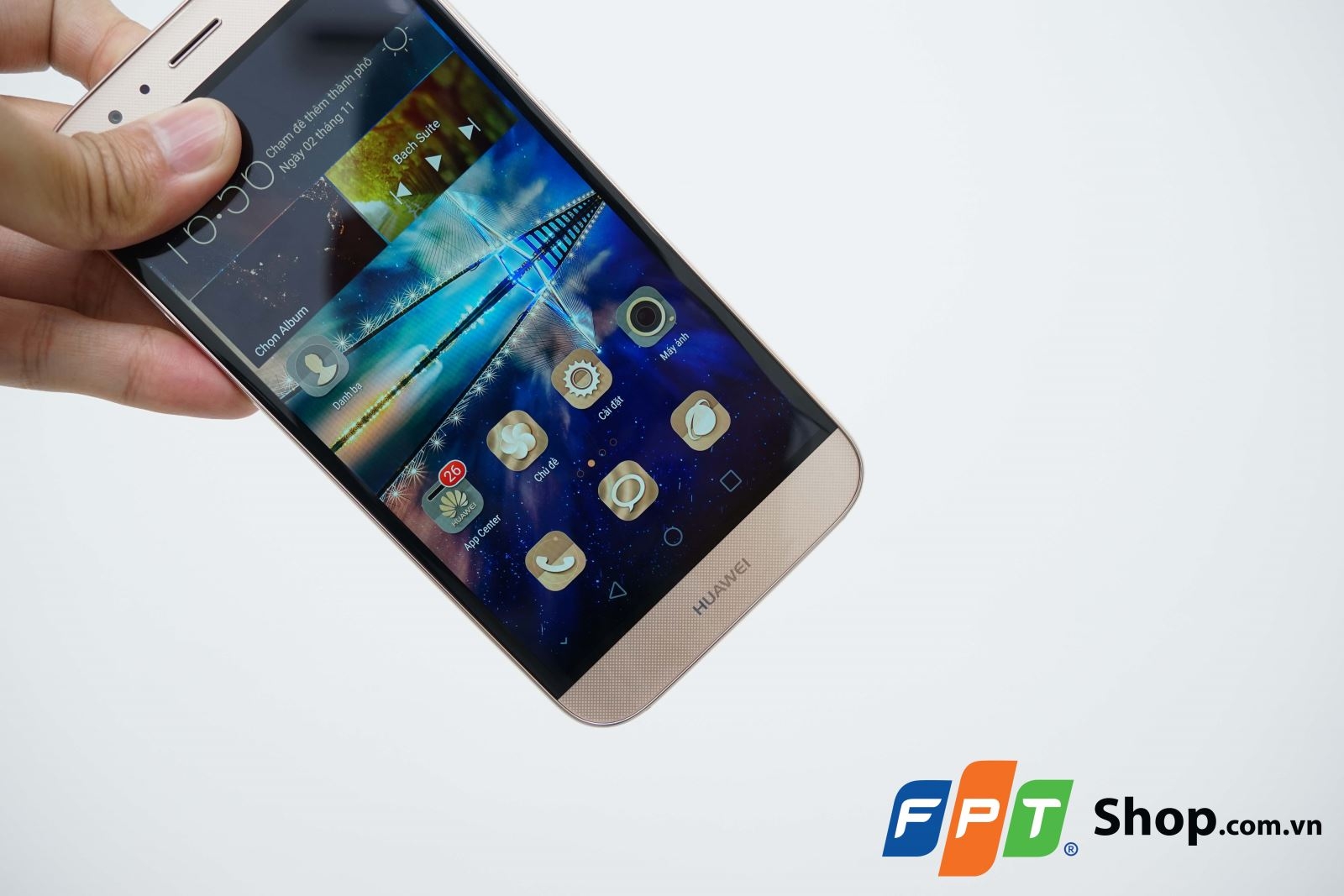 Mặt trước của Huawei G7 Plus