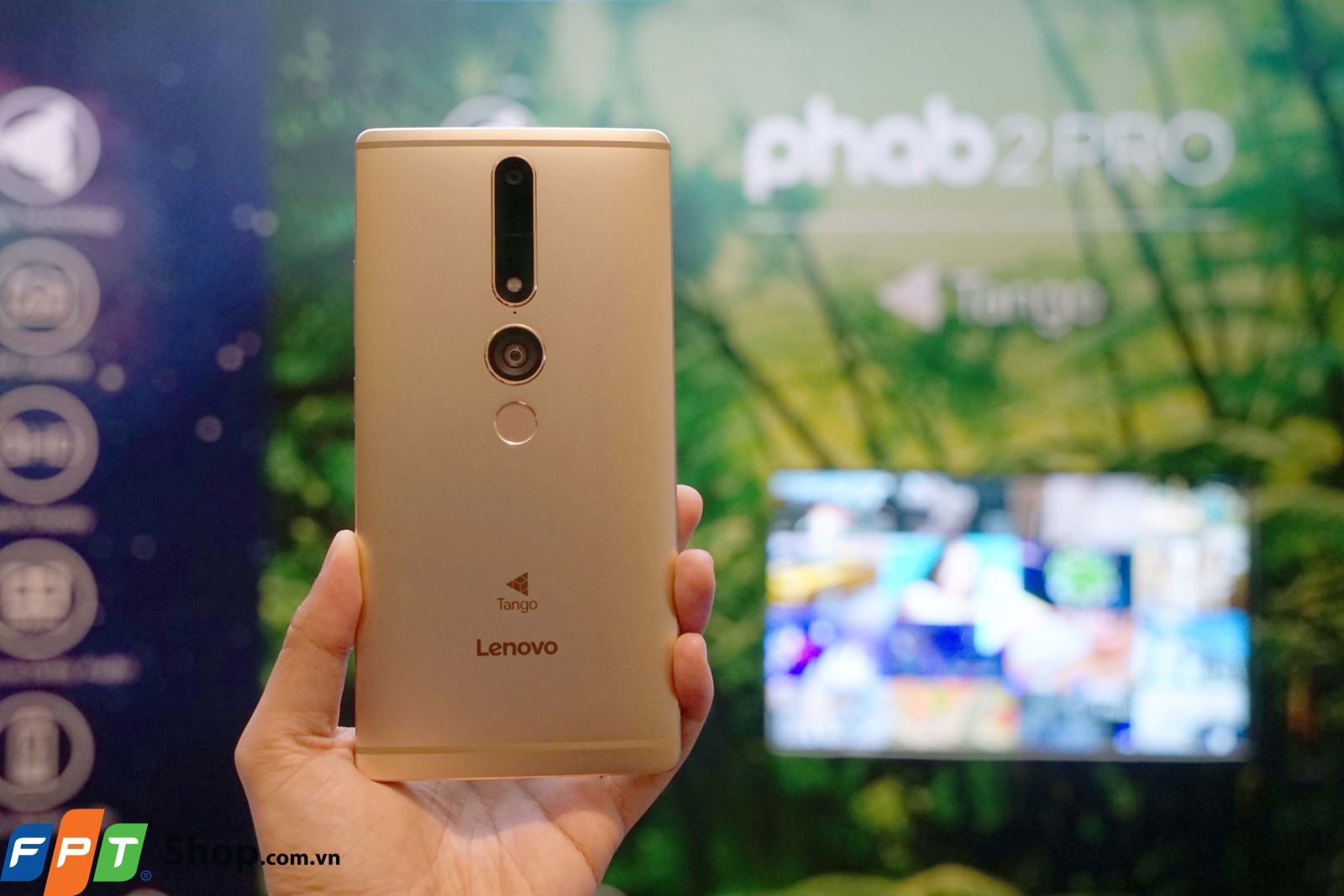 Phab2 Pro smartphone đầu tiên hỗ trợ công nghệ Tango