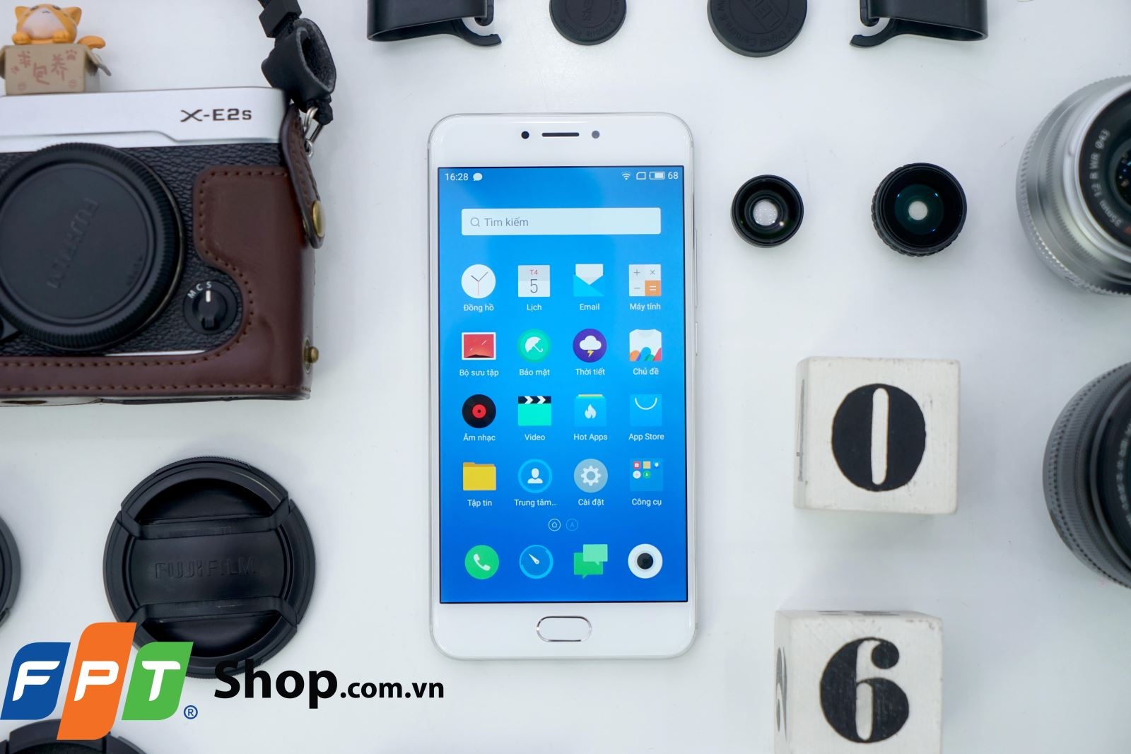 Hệ điều hành Flyme OS đặt trưng của Meizu gây ấn tượng mạnh cho người dùng