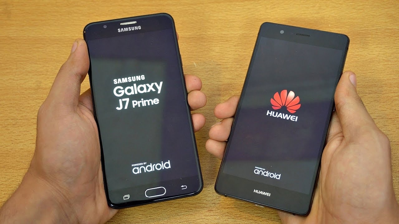 Thiet ke cua J7 Prime và P9 lite
