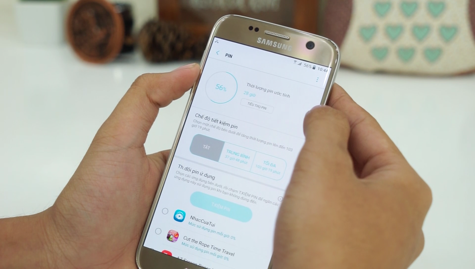 Giao diện quản lý pin trên android 7 cũng đã được thay đổi khác hơn so với android 6.0 Giao diện quản lý pin trên android 7 cũng đã được thay đổi khác hơn so với android 6.0