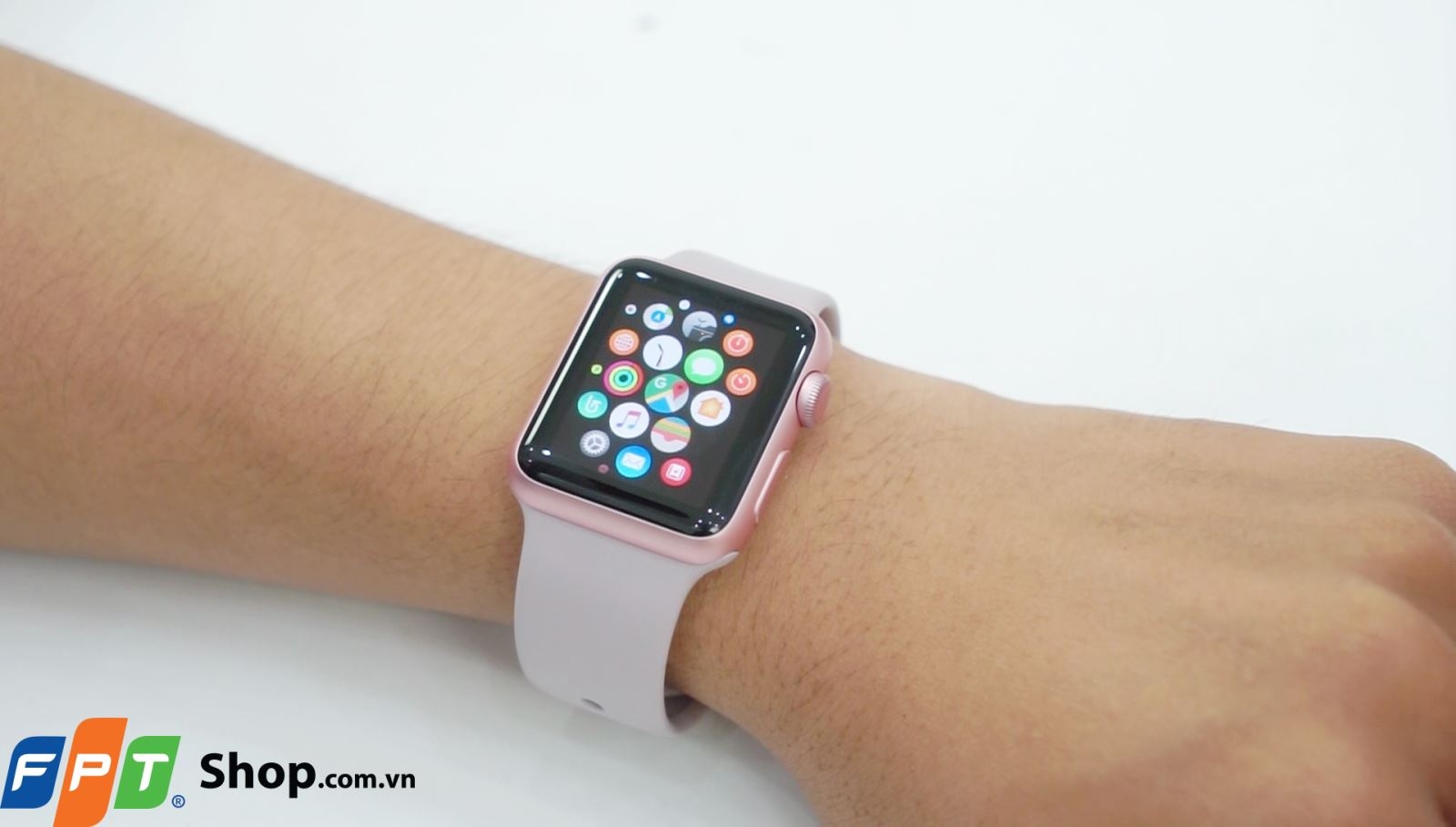 App drawer trên Apple watch được làm theo kiểu tổ ong App drawer trên Apple watch được làm theo kiểu tổ ong