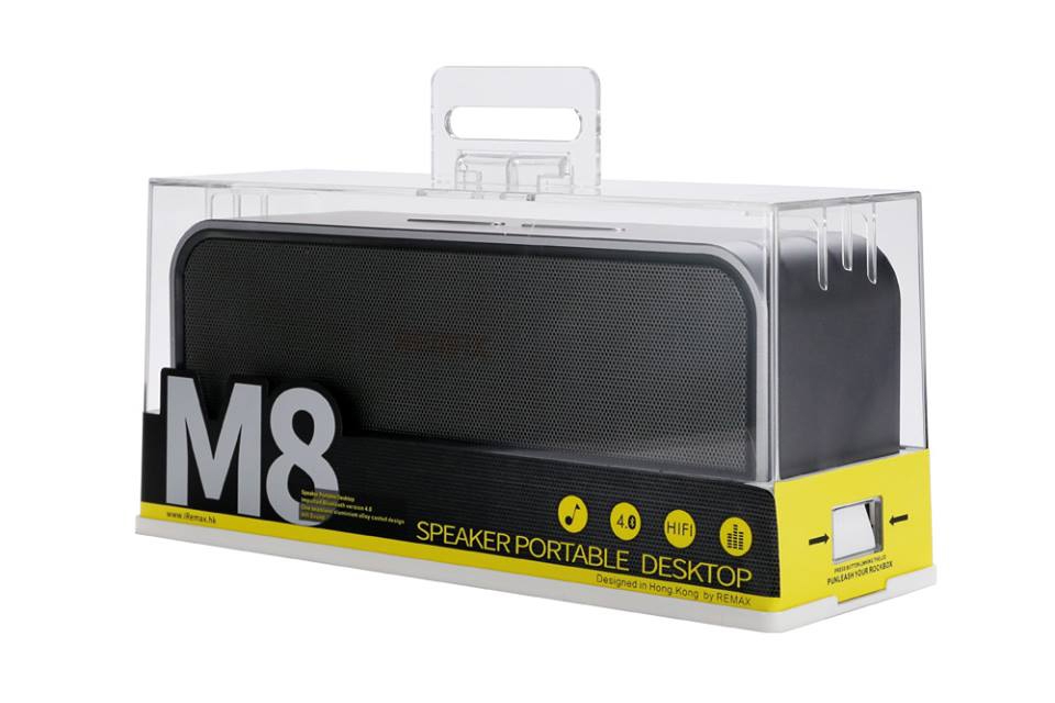 Cách đóng hộp của Remax M8 tinh tế và sang trọng