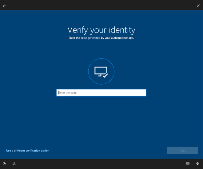 Quên mật khẩu trên Wndows 10 Fall Creators Update