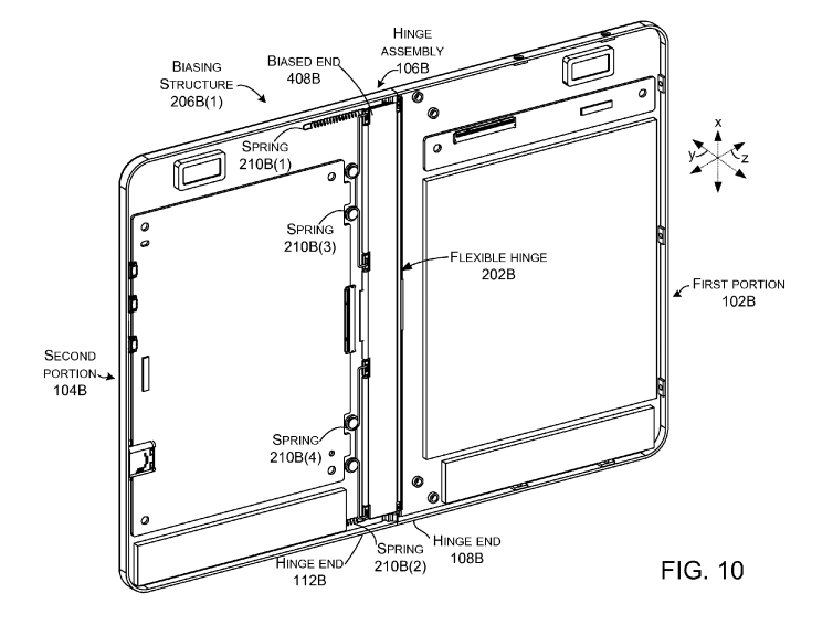 Thêm ảnh rò rỉ về smartphone dạng gập của Microsoft