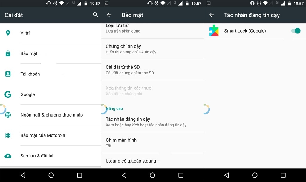 Mở khóa smartphone Android không cần mật khẩu.