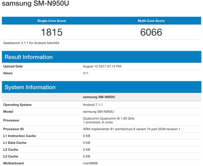 Tổng hợp đầy đủ các tin đồn về Samsung Galaxy Note 8