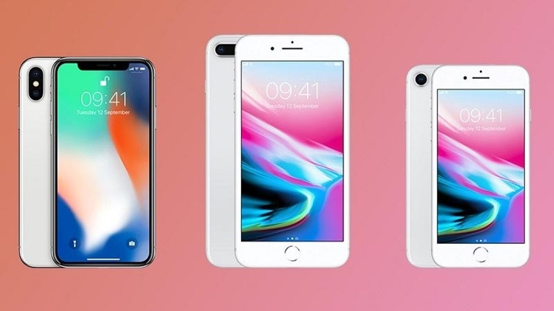 Diện tích của màn hình iPhone X