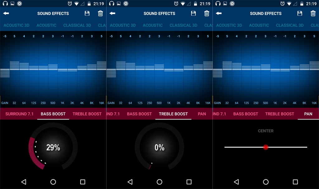 Âm thanh vòm với ứng dụng 3D Surround Music Player 