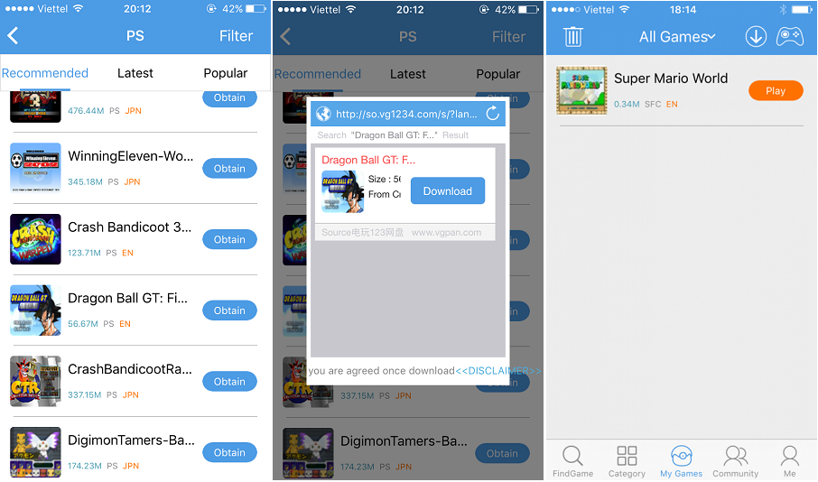 Giả lập 13 hệ máy game kinh điển trên iPhone và iPad