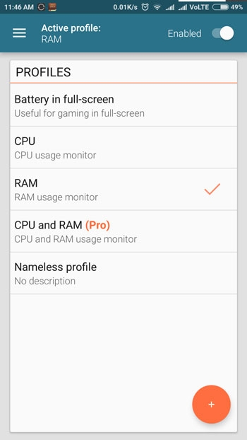 5 ứng dụng hiển thị RAM, CPU, Pin trên Android 5 ứng dụng hiển thị RAM, CPU, Pin trên Android