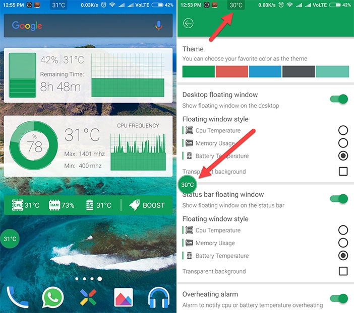 5 ứng dụng hiển thị RAM, CPU, Pin trên Android 5 ứng dụng hiển thị RAM, CPU, Pin trên Android