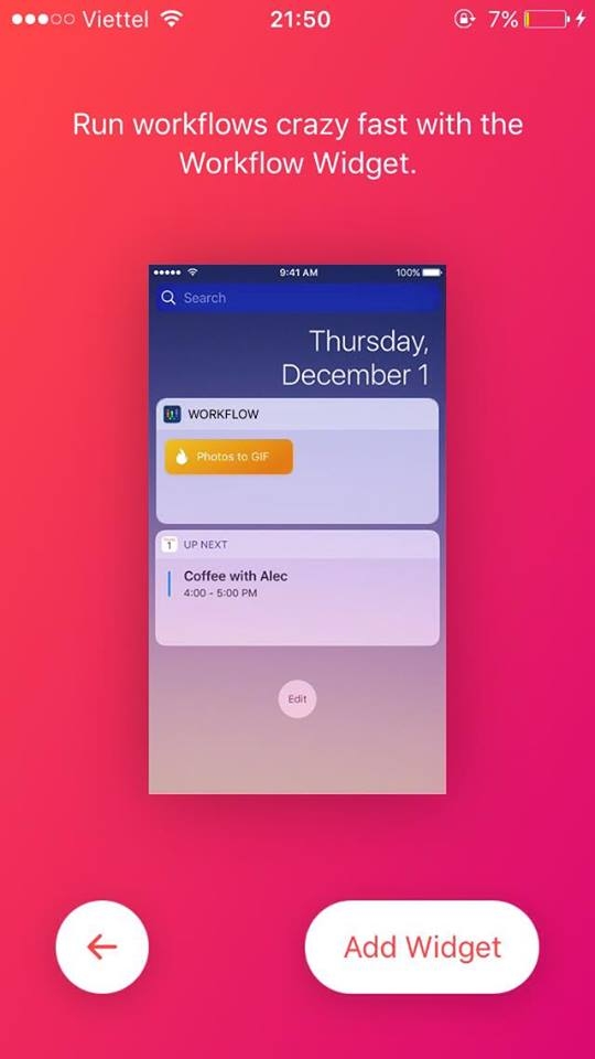Workflow: Tự động hóa trên iOS chỉ với 1 phím tắt Workflow: Tự động hóa trên iOS chỉ với 1 phím tắt