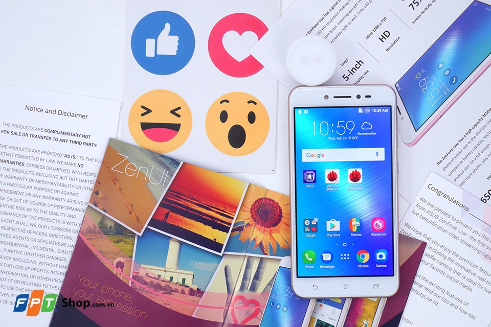 Zenfone Live là vũ khí selfie thần thánh cho giới trẻ Zenfone Live là vũ khí selfie thần thánh cho giới trẻ