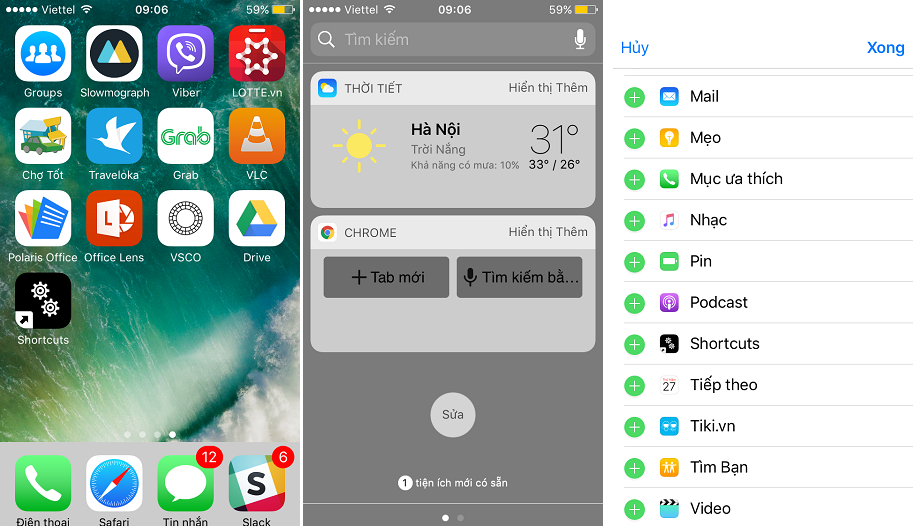 Cách để bật tắt nhanh 3G, 4G trên hệ điều hành iOS 10