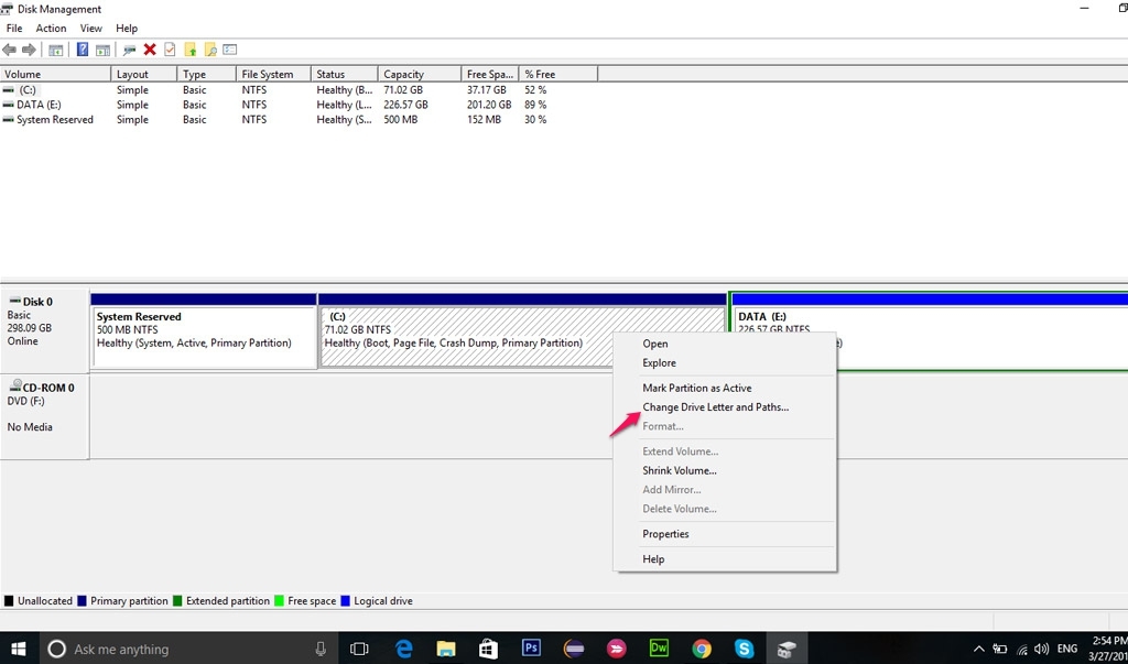 Hướng dẫn ẩn phân vùng ổ cứng chứa dữ liệu quan trọng