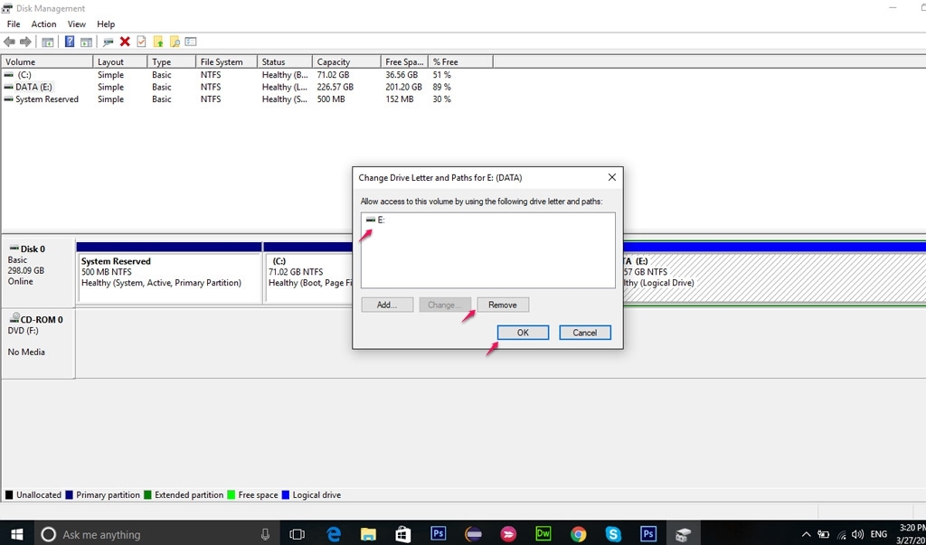 Hướng dẫn ẩn phân vùng ổ cứng chứa dữ liệu quan trọng