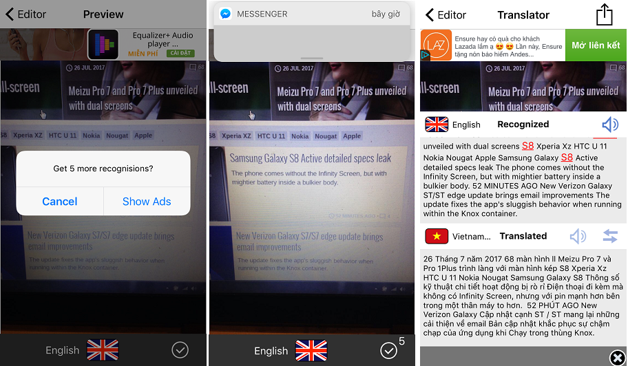 Phần mềm Translate Photo trị giá 4 USD đang miễn phí