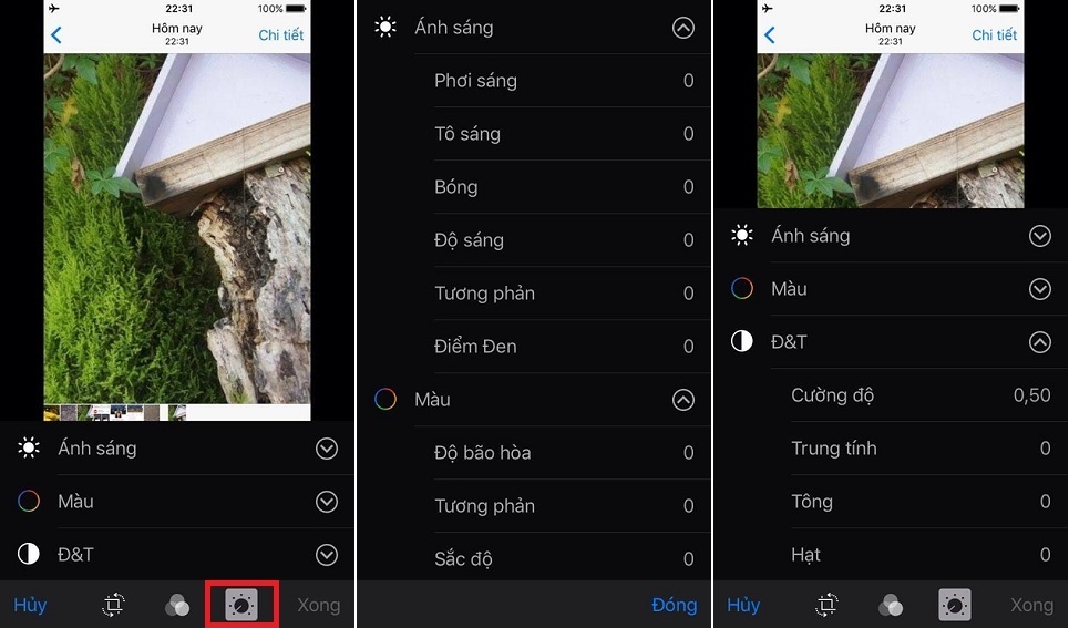 Hướng dẫn phù phép ảnh với công cụ có sẵn trên iPhone Hướng dẫn phù phép ảnh với công cụ có sẵn trên iPhone