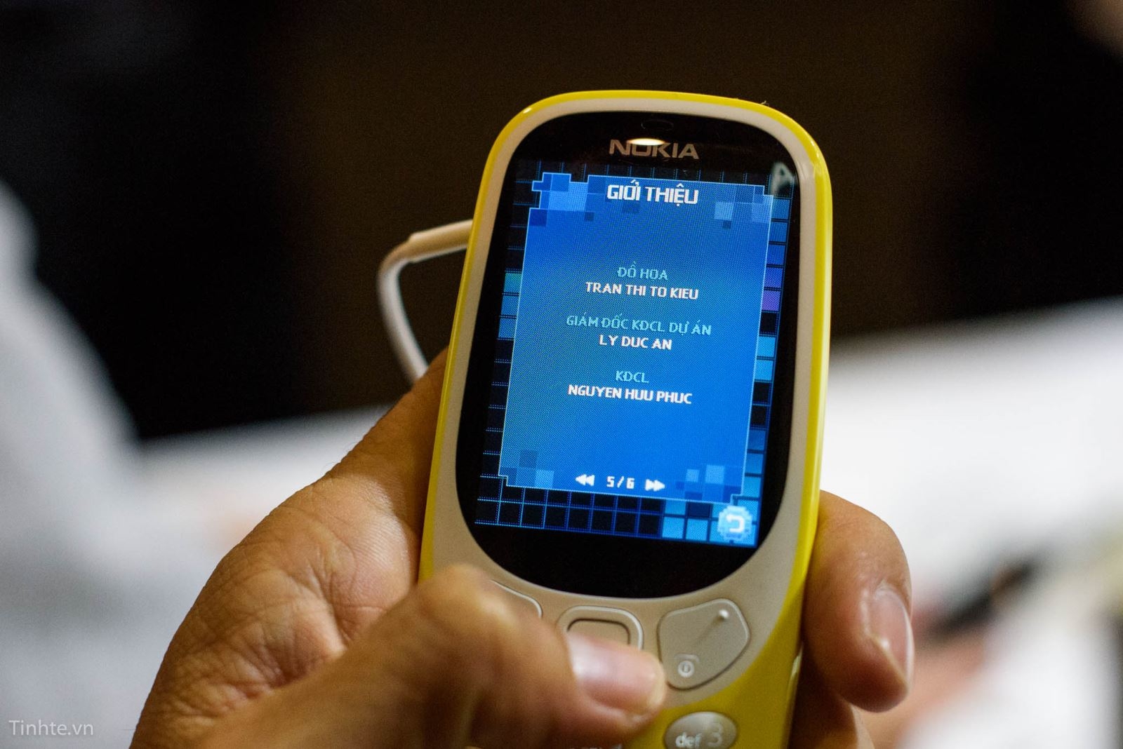 Rắn săn mồi trên Nokia 3310 là do người Việt làm