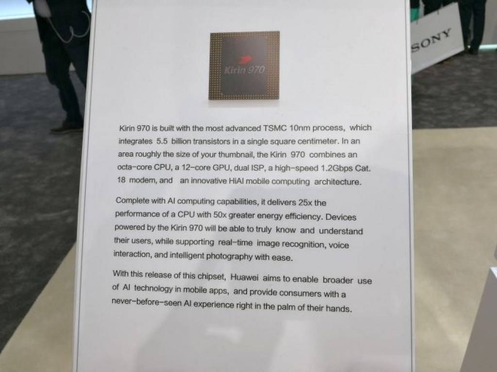 Chip Kirin 970 chính thức xuất hiện