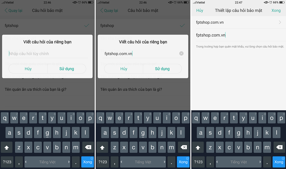Hướng dẫn mở khóa ứng dụng oppo F3 bằng vân tay