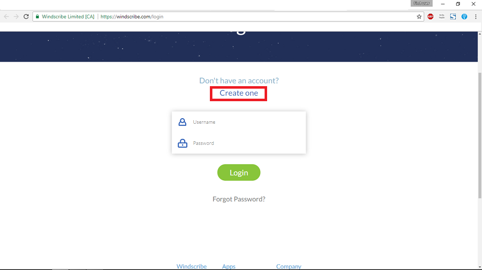 Hướng dẫn nhận 60GB Windscribe VPN miễn phí