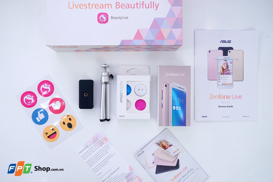 Đánh giá phụ kiện của Asus Zenfone Live vừa ra mắt