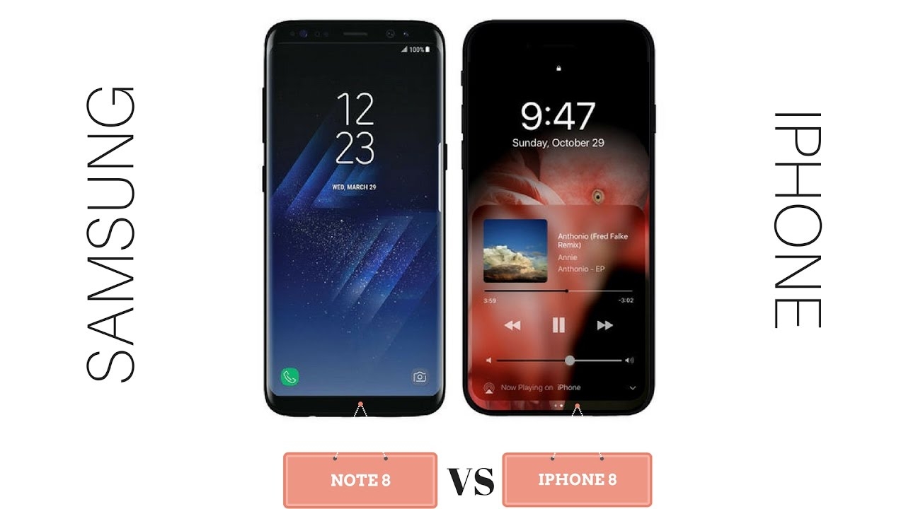 iPhone 8 và Galaxy Note 8 sẽ có những điểm tương đồng iPhone 8 và Galaxy Note 8 sẽ có những điểm tương đồng