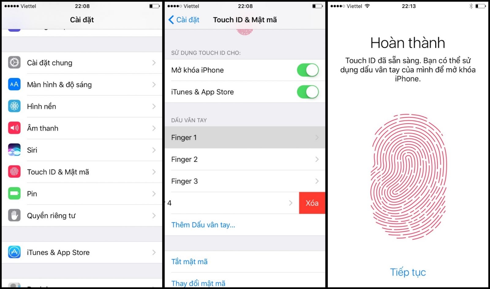 Cách khắc phục TouchID khi không còn nhạy tại nhà Cách khắc phục TouchID khi không còn nhạy tại nhà