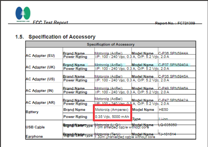 Xuất hiện Moto E4 Plus với pin khủng 5.000mAh