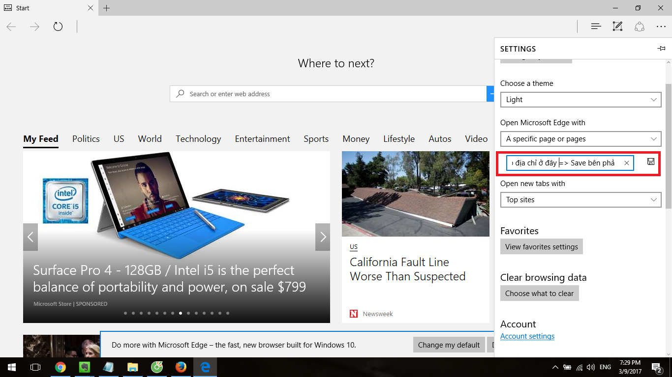 Cách để trình duyệt tự vào Facebook mỗi khi mở Cách để trình duyệt tự vào Facebook mỗi khi mở