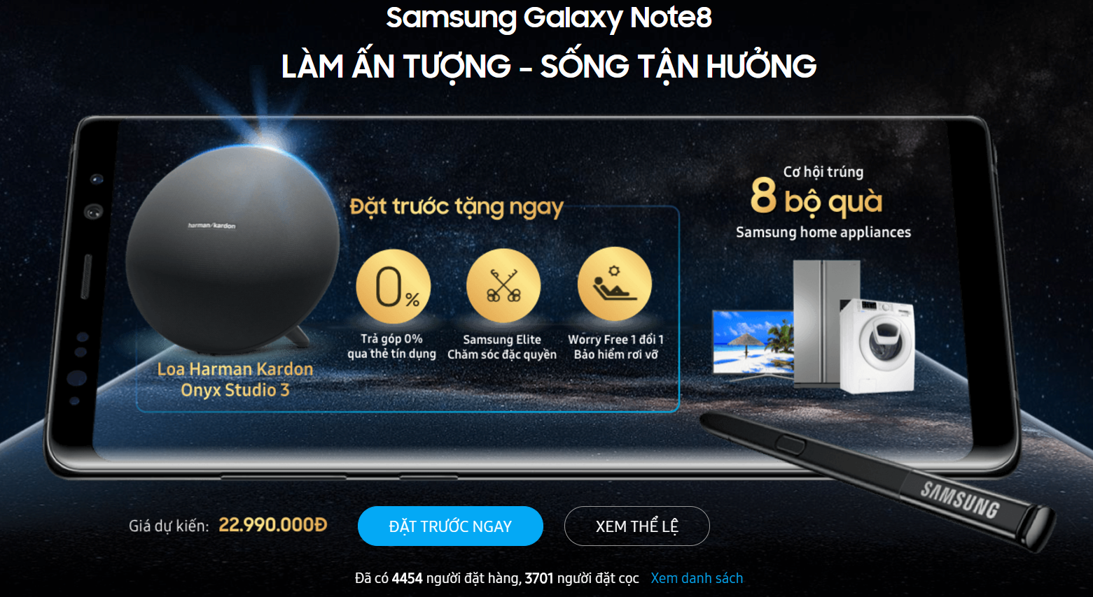 Đừng vội mua Note 8 xách tay