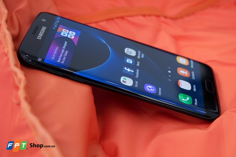 Galaxy S7 Edge Black Pearl: Camera đỉnh cao Galaxy S7 Edge Black Pearl: Camera đỉnh cao