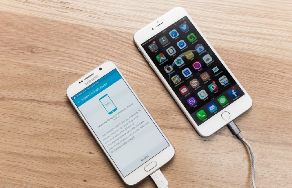Chuyển dữ liệu từ iOS sang Android