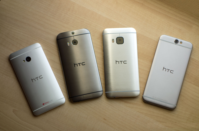 So sánh thiết kế các đời HTC So sánh thiết kế các đời HTC