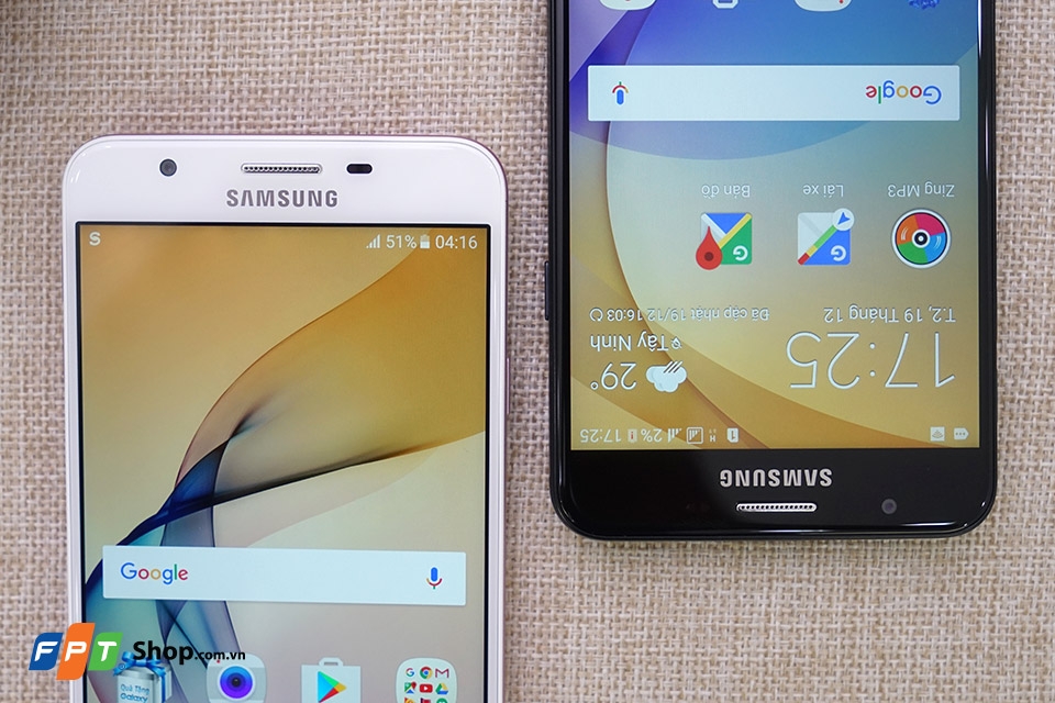 Samsung Galaxy J7 Prime Pink and Black Samsung Galaxy J7 Prime Pink and Black