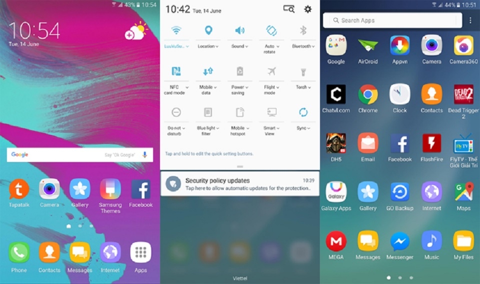 Giao diện Grace UX:  Cao cấp, hiện tại, dễ sử dụng