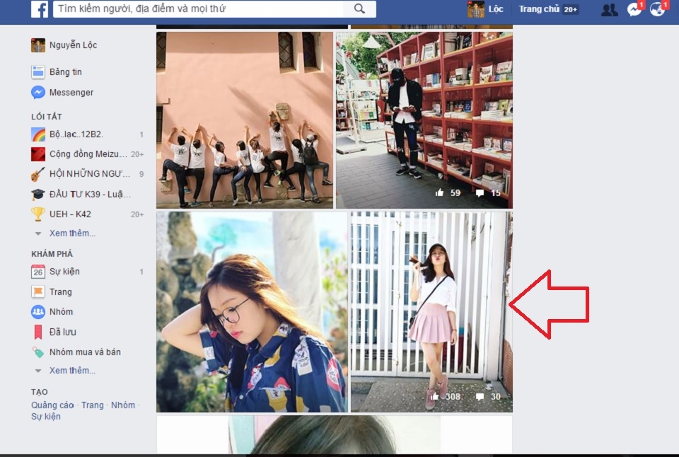 Bước 4 chọn 1 bức ảnh bất kỳ