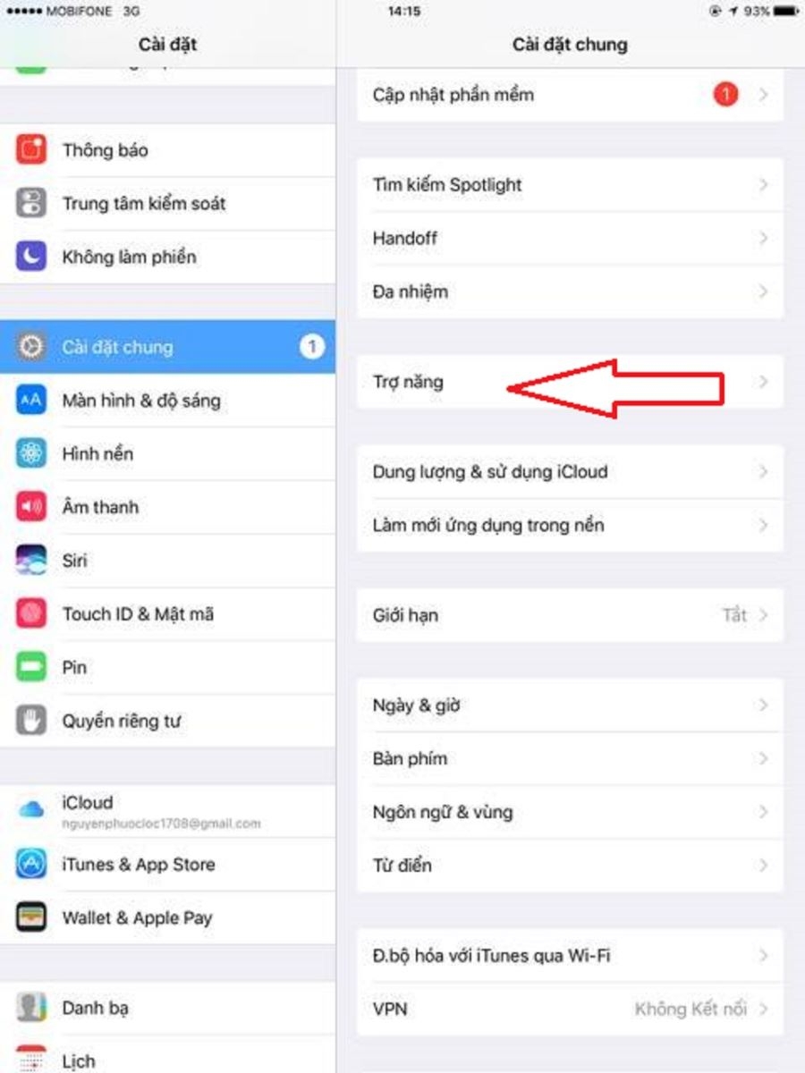 Phóng to văn bản với kính lúp ảo iPhone