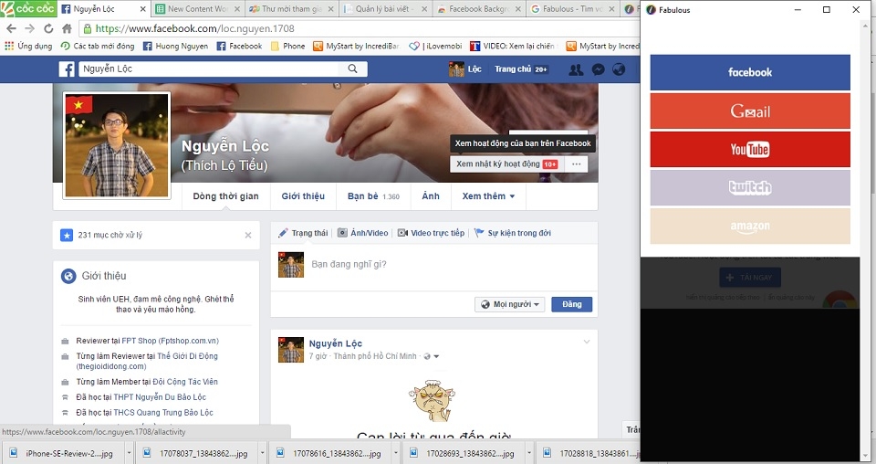 Hình nền Facebook