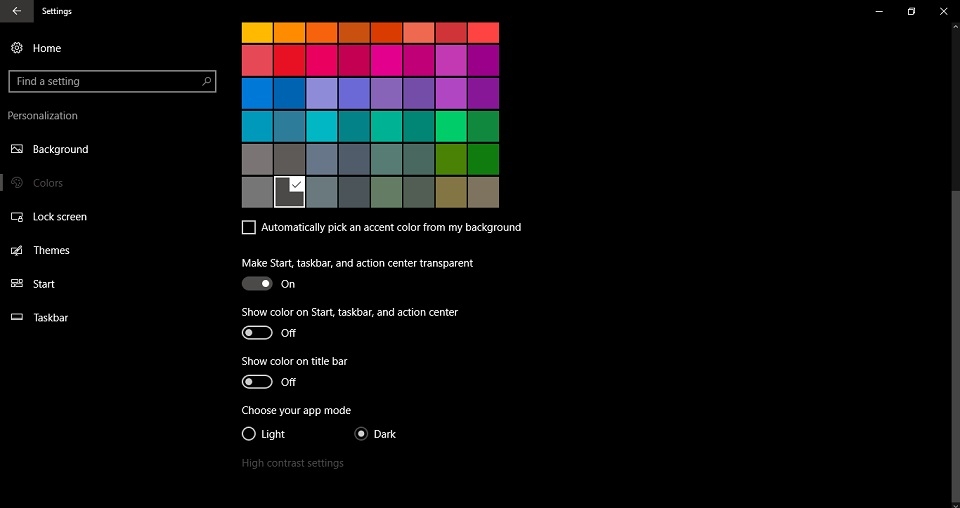 Hướng dẫn sử dụng chế độ Dark Mode trên hệ máy tính Windows (Bước 4) Hướng dẫn sử dụng chế độ Dark Mode trên hệ máy tính Windows (Bước 4)