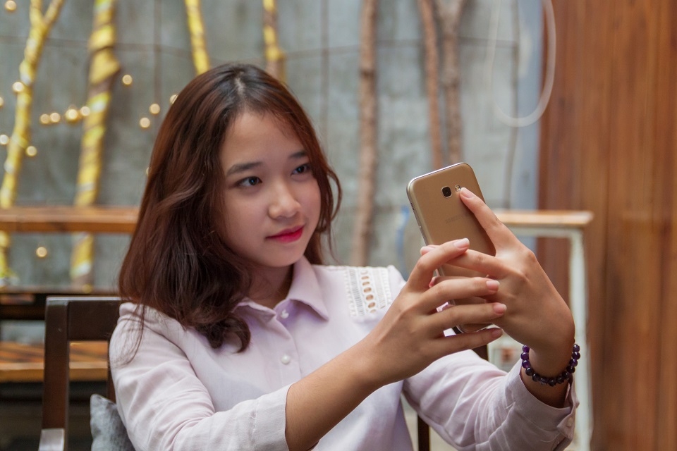 Selfie Samsung Galaxy A 2017