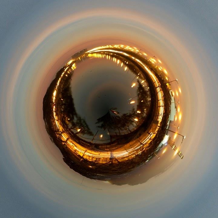 Hướng dẫn tạo ảnh hiệu ứng tiểu hành tinh (Ảnh mẫu)