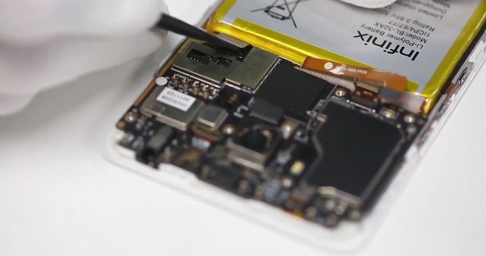 Mổ xẻ chi tiết từng bộ phận Infinix Zero 4