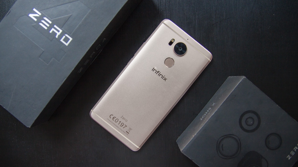 Mặt lưng Infnix Zero 4