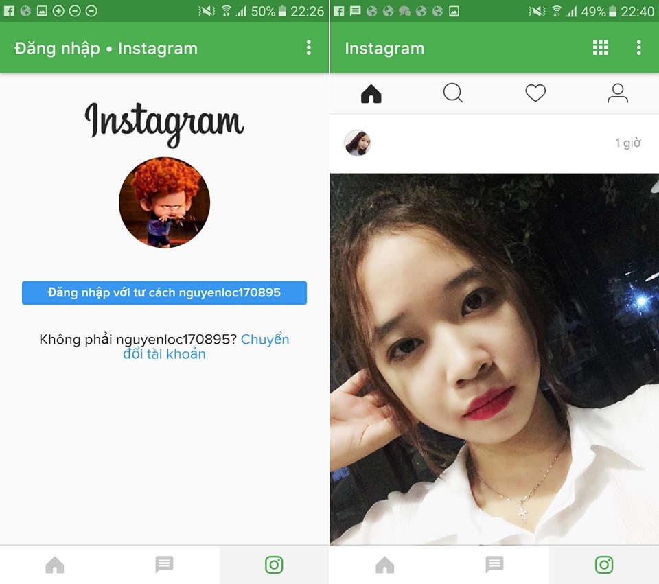 Gộp Instagram, Messenger và Facebook Gộp Instagram, Messenger và Facebook