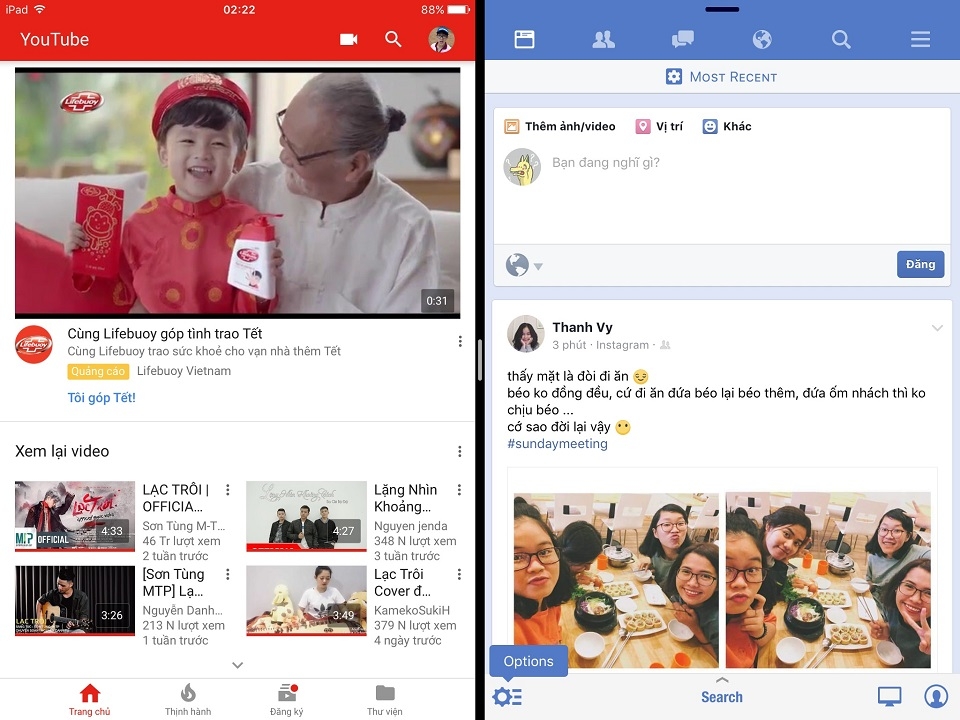 Cách sử dụng đa nhiệm chia đôi màn hình trên iPad Cách sử dụng đa nhiệm chia đôi màn hình trên iPad
