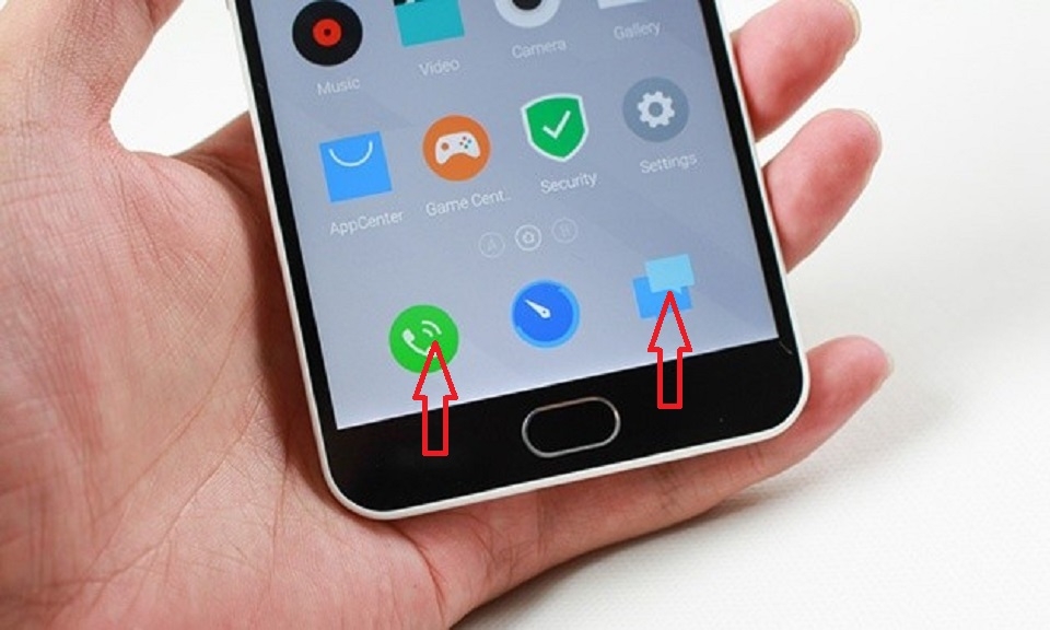 Sử dụng phím home và truy cập đa nhiệm trên các máy Meizu 3